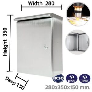 รางกระดูกงูพลาสติก Heavy Duty PA6 31 ตู้สแตนเลสฝาทึบ 1 ชั้น