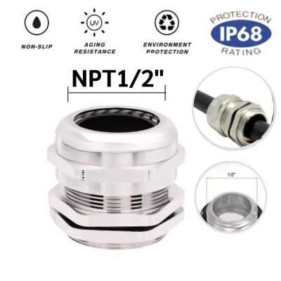 NPT1/2'' เคเบิ้ลแกลนเหล็ก vs ทองเหลือง 1 เคเบิ้ลแกลนเหล็ก