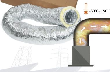 ท่อลมหุ้มฉนวนใยแก้ว คือ