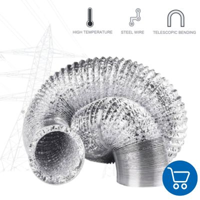 ท่อลมอลูมิเนียมฟอยล์