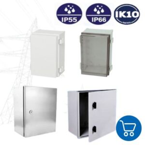 Closed Steel รางกระดูกงูทึบ 28 ตู้ไฟฟ้า