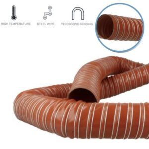 ท่อผ้าใบลมเคลือบ PVC 31 ท่อผ้าใบเคลือบซิลิโคน